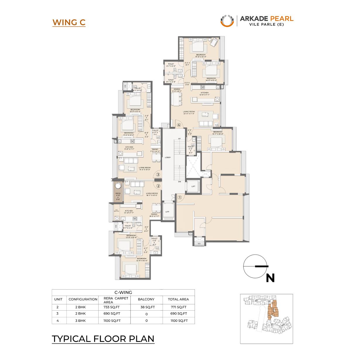 Arkade-Pearl-Floor-Plan-Wing-C